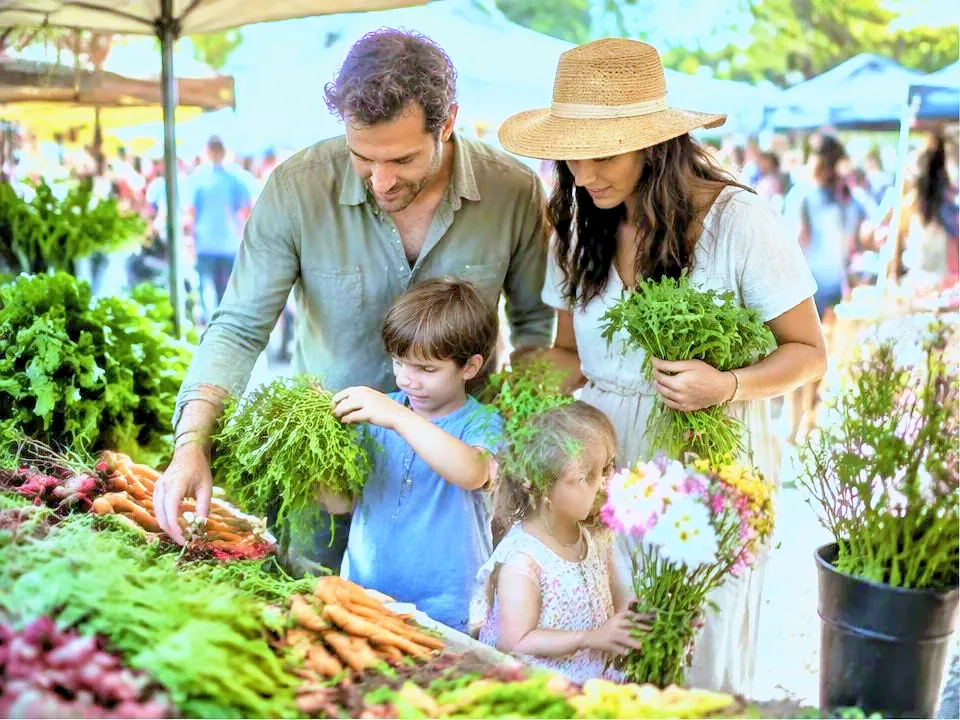 Illustration of Organic Food Market Warriewood